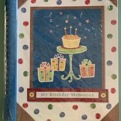 SOUTHERN LIVING PHOTO ALBUM - BRAND NEW & SEALED - MY BIRTHDAY MEMORIES COLLECTIBLE PICTURE BOOK SCRAPBOOK - 2 Available - $10 Each