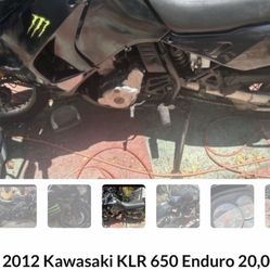 2012 Kawasaki KLR 650. 22j Thank You Runs Great