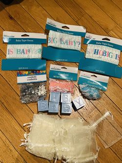 Baby shower Accessories.