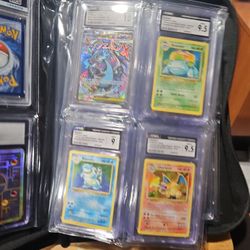 PSA & CGC and High end Single pokemon cards