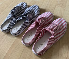 Ralph Lauren Jaida Slip on Sneakers. Size 5.5B