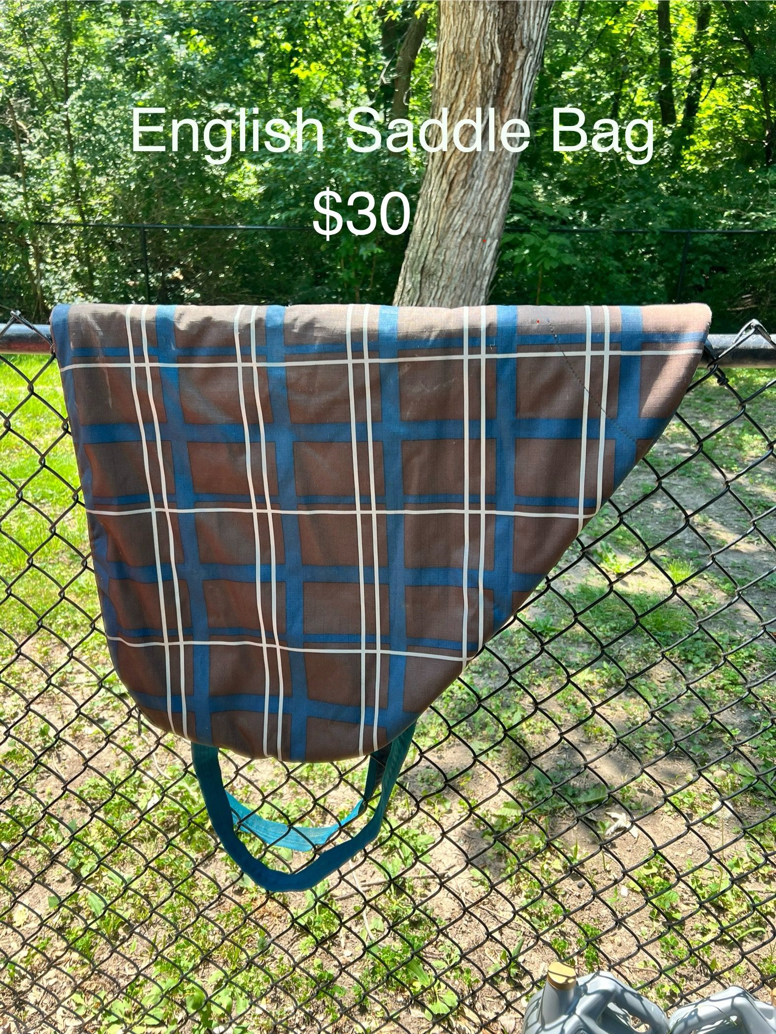Horse Tack English Saddle Bag