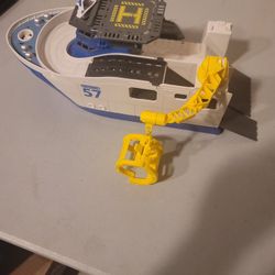 Matchbox Mission Marine Rescue Shark Ship Toy Boat