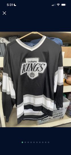 Vintage 90's LA Los Angeles Kings CCM Black Hockey Jersey