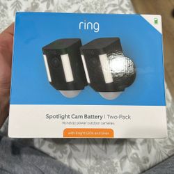 Ring Spotlight Cam 2 Pack New!!!!