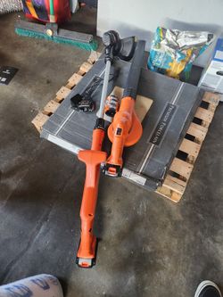 Cordless Weedeater And Blower