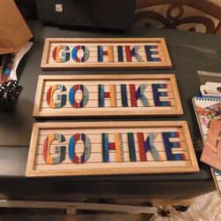 Go Hike Sign 