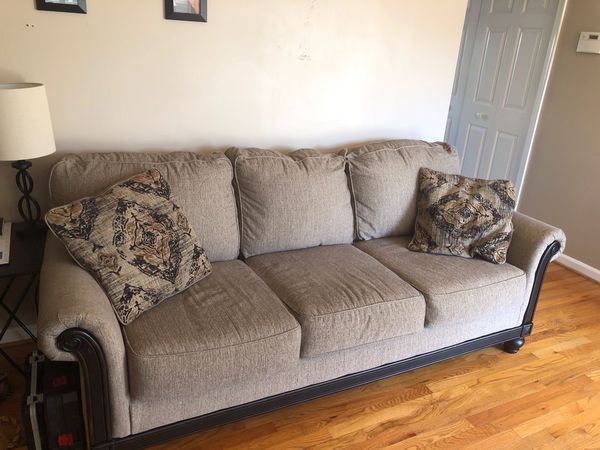 ashley couch and loveseat for sale in winchester, va - offerup