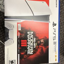 PS5 Slim Console Call Of Duty Bundle 