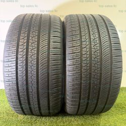 U904  285 35 20 104H  Pirelli Pzero  2 Used Tires 90% Life 