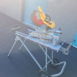 Dewalt Mitter Saw And Riggid Stant