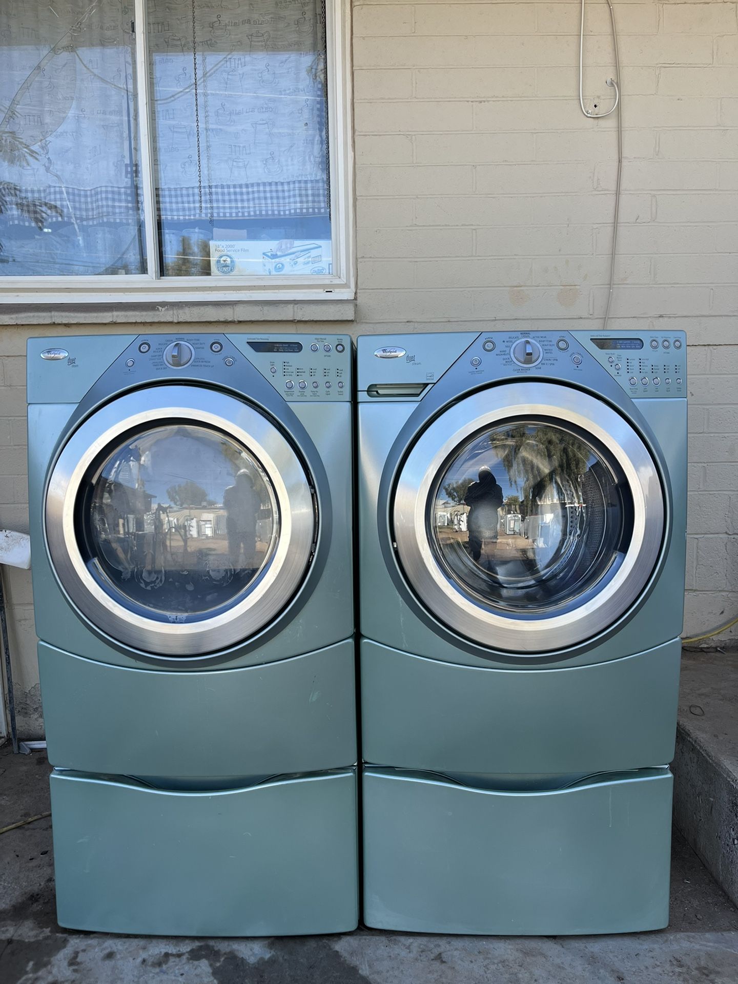 Whirlpool Duet Electric Washer And Dryer 