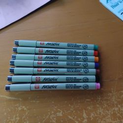 Sakura Pigma Micron 7 Pc Set Markers
