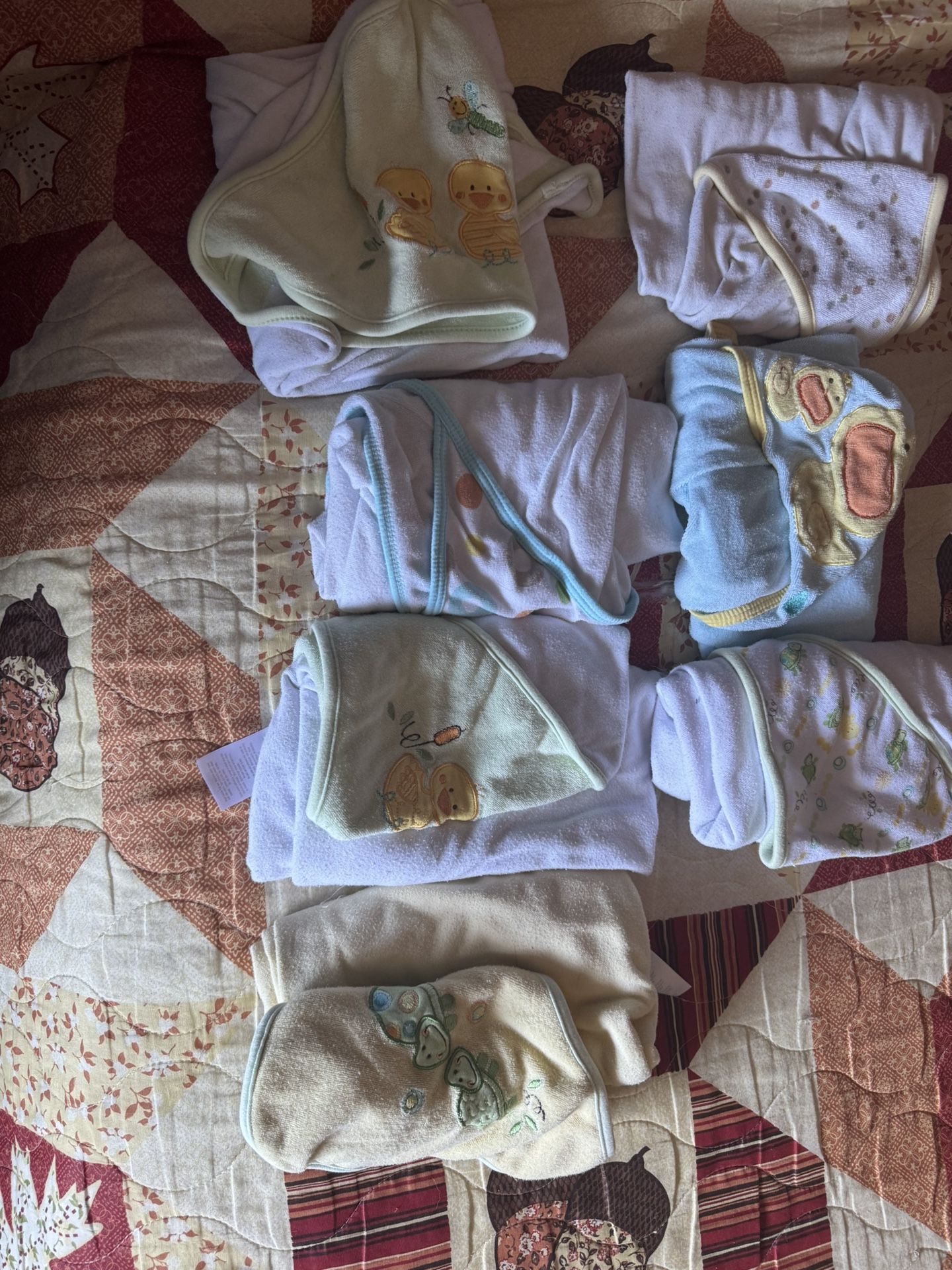 7 Hooded Baby Bath Towels Variety