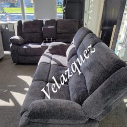 
✅️"2-PC Motion Reclining Sofa Set – 88” Manual | BIG SIZE 