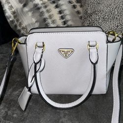 Grey Designer Purse 