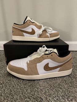 Air Jordan 1 Low SE Brown Elephant Men’s Size 11.5 (SKU: DZ4130-201)
