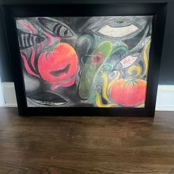 Art Work "When the Veggies Found Out"