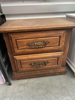 Dresser and matching nightstand