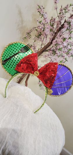 The little mermaid Disney inspired ears