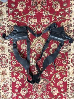 Vintage Custom Ross Leather Dual 1911 Shoulder Holster Rig – Exotic Zebra Leather – Complete Setup
