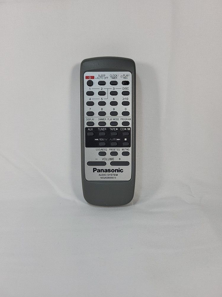 Panasonic N2QAGB000013 Audio System Remote 