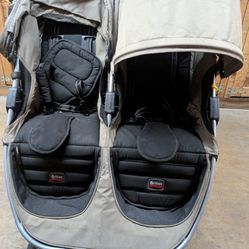 Britax B-Agile Double Twin Tandem Duo Stroller Buggy Pushchair 