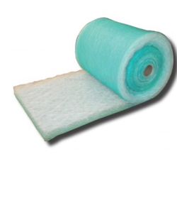 Exhaust fiberglass roll