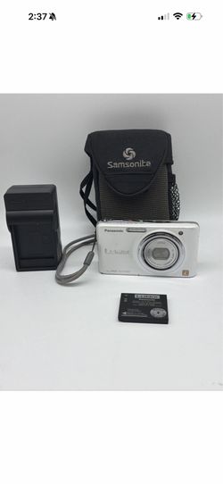 Panasonic LUMIX DMC-FX78 12.1 MP Digital Camera Works W/ Charger,Battery,case