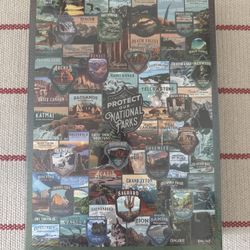 New! 1000-Piece National Parks Puzzle – Lantern Press (Unopened)
