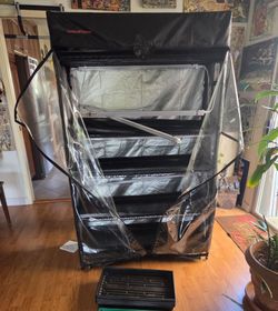 Growing rack system. Can deliver