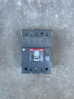 ABB SACE Tmax XT3S 3-Pole 225A 600VAC Main Breaker Trip Indicator