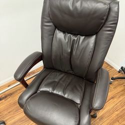 Leather office chair