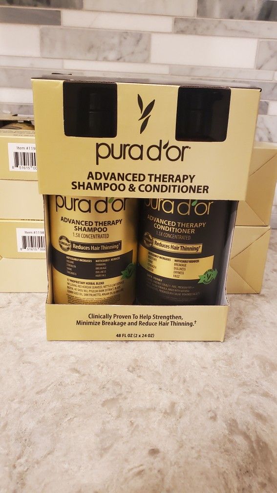 shampoo n conditioner; Pura'dor