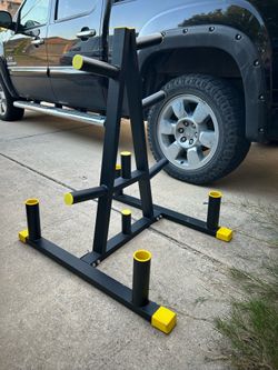 Weight tree with 4 bar holders