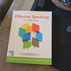The Challenge Of Effective Speaking In A Digital Age  17th Edition 