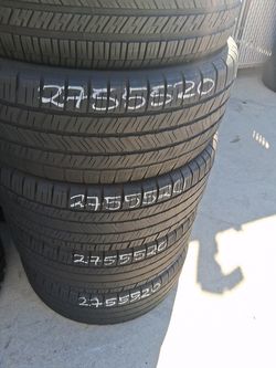 Set 275/55/20 Goodyear Eagle
