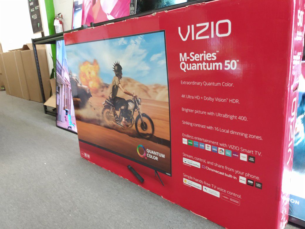50" Vizio M series Quantum 4k UHD Smart HDR LED TV