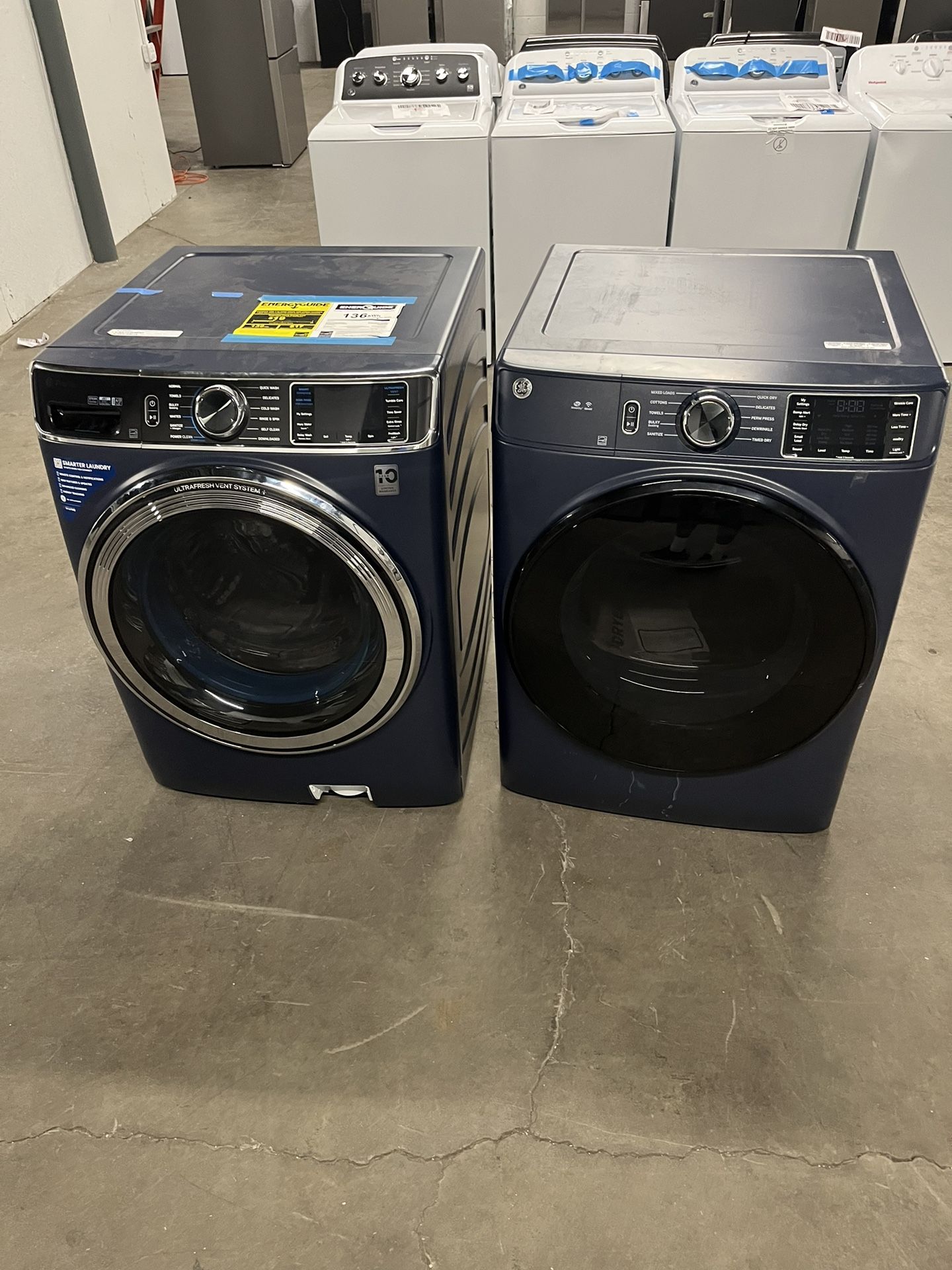 Brand New Ge Profile Scratch/Dent Front Load Laundry Set 🧺