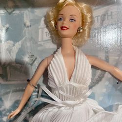 Barbie as Marilyn in The Seven Year Itch White Dress Hollywood Legends  Barbie® doll as Marilyn Monroe™ captures all the beauty and charm of this famo
