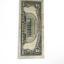 1956 5 dollar bill( Goes for $300 i will sell for $175) 