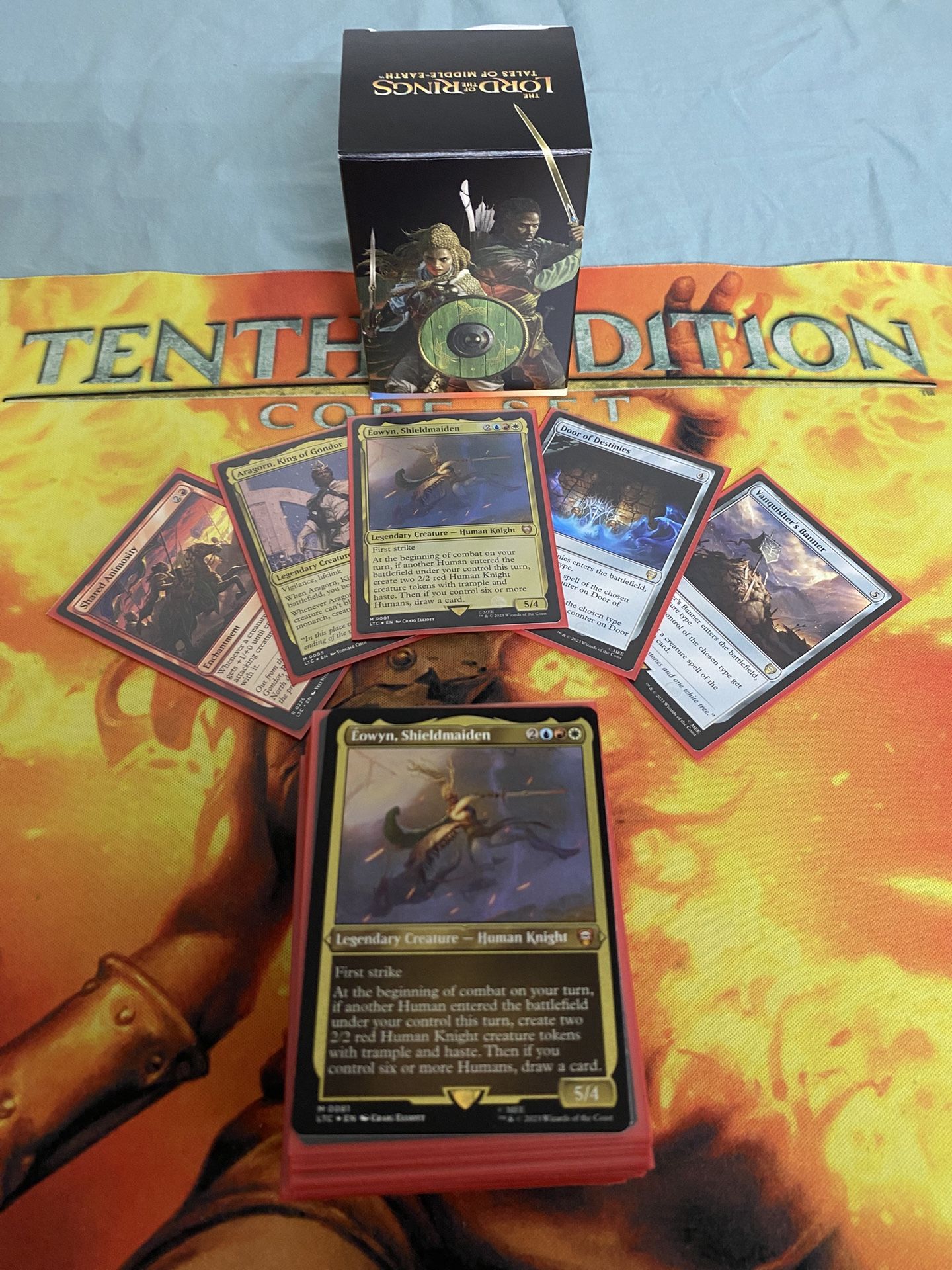 Lord Of The Rings Pre Con Set, Magic The Gathering Collection