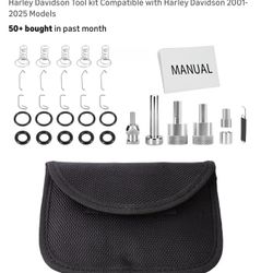 MC-400 Check Valve Repair Tools and MC-300 Fuel Tool Kit for Harley Davidson Tool kit Compatible with Harley Davidson 2001-2025 Models 