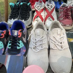 Lots Of Jordans And Nikes