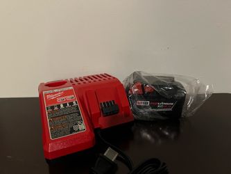 Milwaukee M18 5.0 Battery and Charger