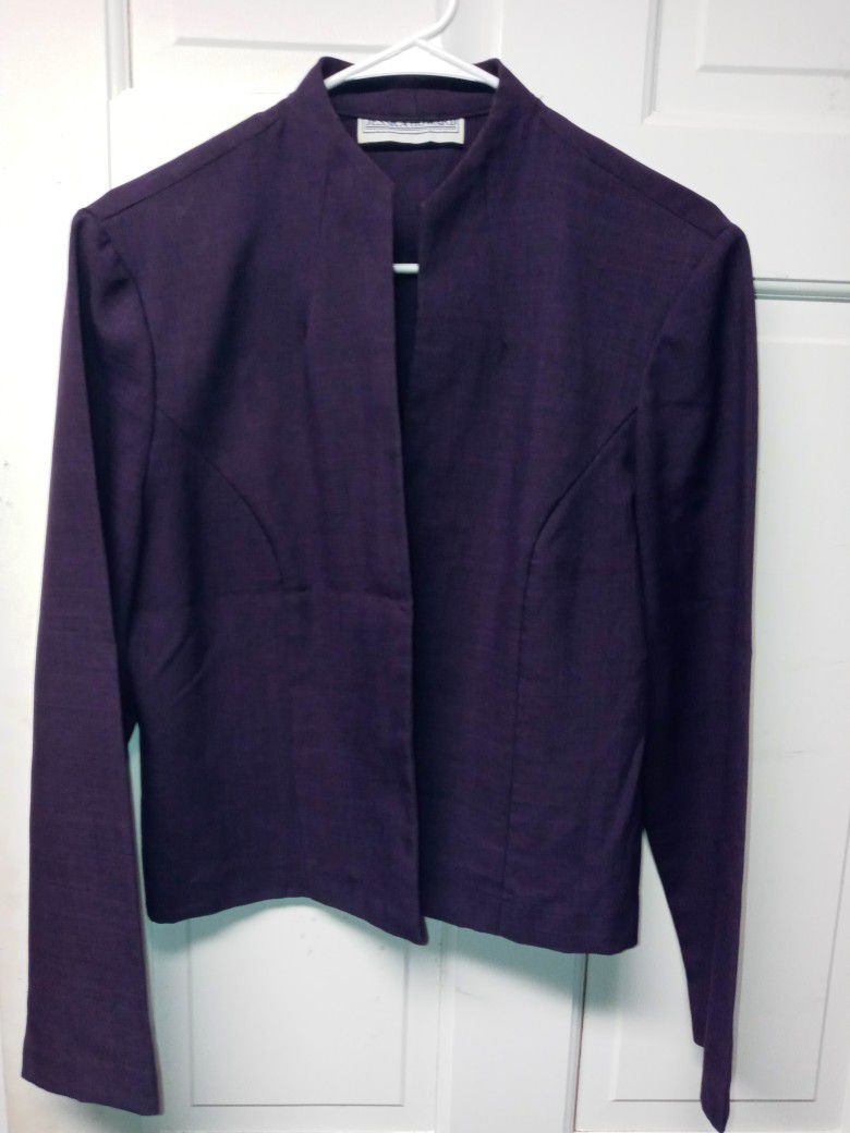 Women's Jessica Howard Purple Dress Jacket