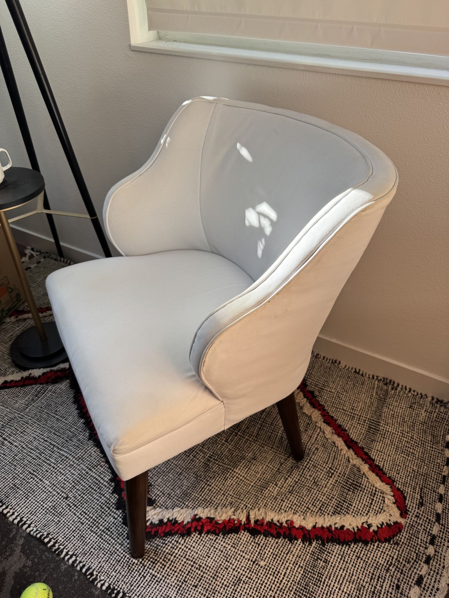 White Accent Chair