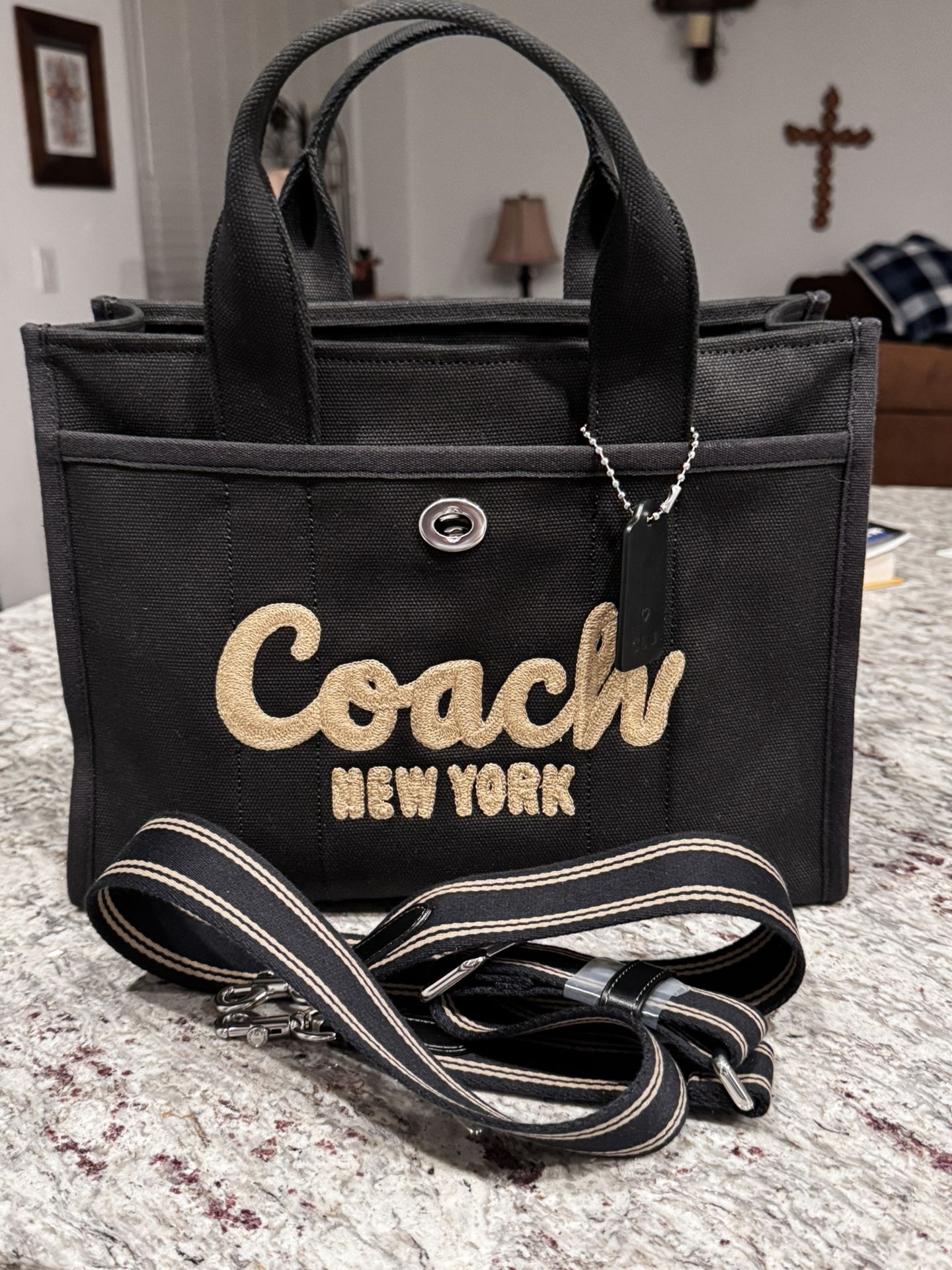 Coach Canvas Medium Tote