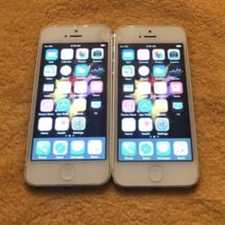 2 iPhone 5 16gb Att Only 