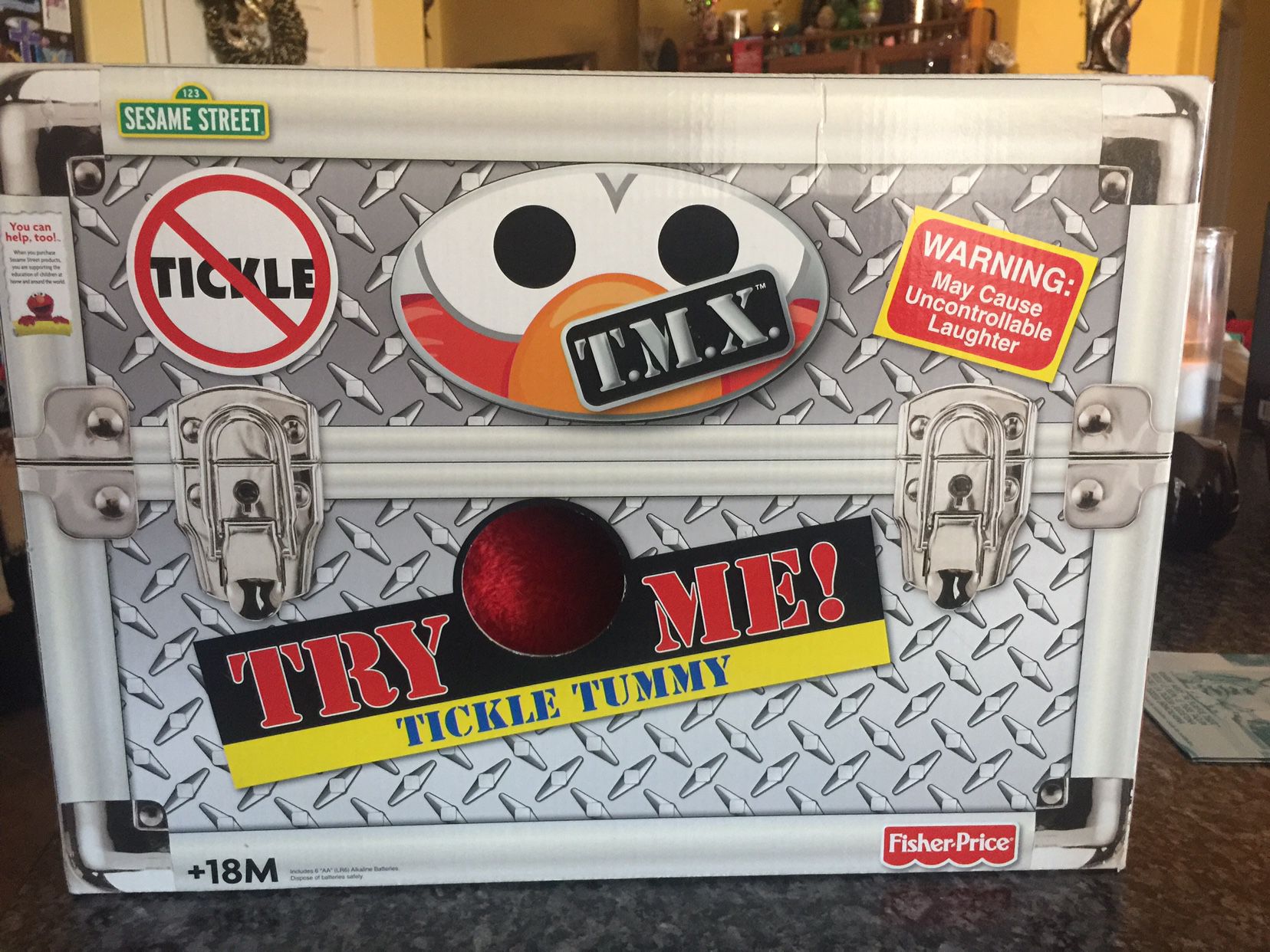Fisher price TMX Sesame Street tickle me Elmo